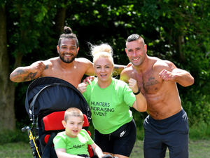 Supporting image for story: Fit pair in 48-hour-challenge for little Hunter