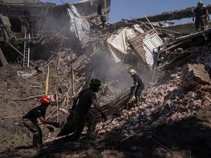 Supporting image for story: Ukraine condemns ‘absolute terrorism’ as Russia pounds civilian sites in Kharkiv