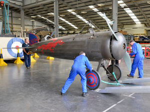 Supporting image for story: RAF Cosford Air Show: Planes primed for the spotlight as air show preparations take flight 