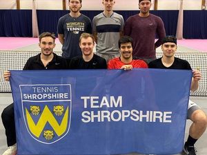 Supporting image for story: Shropshire tennis aces tackle the best of British counties