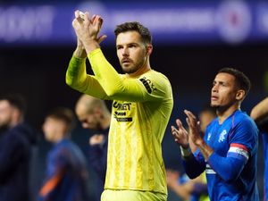 Supporting image for story: Jack Butland will miss Old Firm derby due to ‘a significant bleed’ to his leg