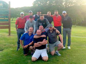 Supporting image for story: Marathon 72 holes sees Telford golfers raise £2,000 for charity
