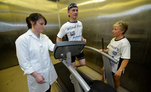 In the environmental chamber