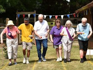 Supporting image for story: Going for gold! Kidderminster care home hosts sports day for local community