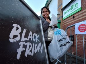 Supporting image for story: Bargain hunters descend on charity superstore on Black Friday