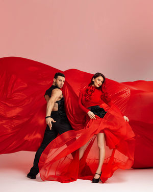 Vito Coppola and Dianne Buswell. Photo: Red Hot and Ready - Burn The Floor