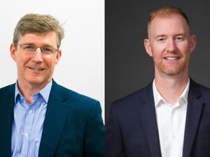 Simon Coombs, Managing Director, Capula and David Barker, Founder, Dimension Software