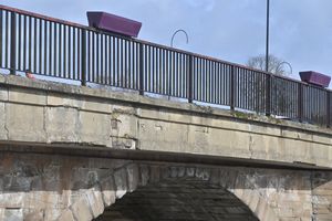 Concern has been raised over stone work on the famous Bridgnorth Bridge.