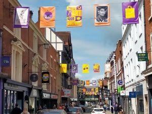 Supporting image for story: Flags are out as Shrewsbury looks forward to Salvador Dali-themed arts trail