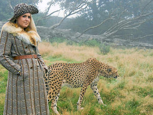 Supporting image for story: Milliner takes a walk on the wild side at safari park