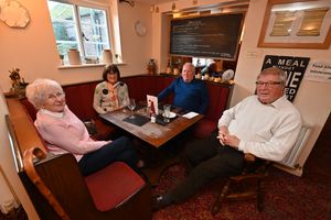 Angela Davies, Doreen Cochrane, Kevin Mee and Adrian Davies are among the regulars