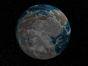 Supporting image for story: Interactive map shows what Earth looked like 600 million years ago