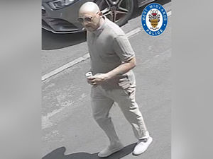 Supporting image for story: Police want to speak to this man after 'large amount' of jewellery stolen from Walsall home
