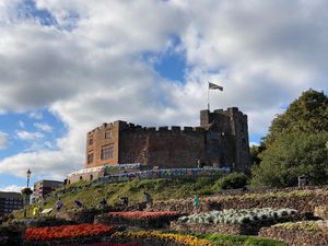 Tamworth Castle, by LDR, with permission for use by all LDRS partners