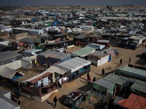 Supporting image for story: Israel orders evacuation of area designated as humanitarian zone in Gaza