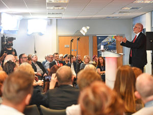 Supporting image for story: Jeremy Corbyn in Telford: 'We'll keep both Shropshire A&Es' - with video and pictures