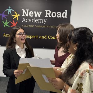 Students celebrated the best GCSE results in the school's history this summer.