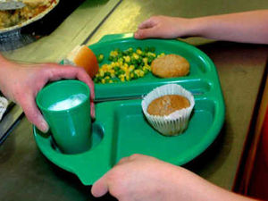 Supporting image for story: School dinner prices frozen in Staffordshire