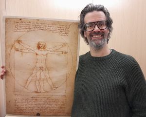 Supporting image for story: Review: Marcus Brigstocke's Vitruvian Mango at the Festival Drayton Centre