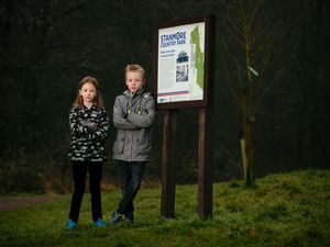 Supporting image for story: Charlie, 9, and Hattie, 7, lead fight to save Bridgnorth park from housing
