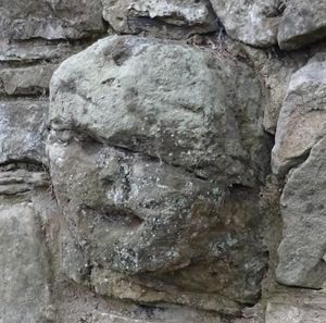 An early stone head from Bronygarth