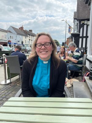 Reverend Merry Smith is bidding farewell to the congregation of St Nicholas Church in Newport