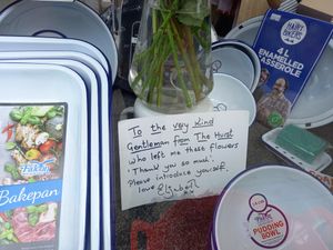 Elizabeth Griffiths has thanked well wishers who have left flowers. Picture: LDRS