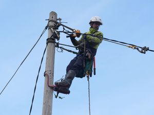 Supporting image for story: More than 1,000 homes still without power on fifth night since Storm Amy