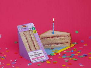 Supporting image for story: Tesco launches birthday cake sandwich complete with sprinkles and frosting