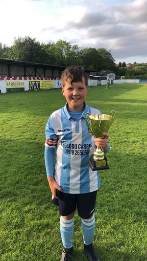 Former Shrewsbury Town player Darren Moss' son Kyan