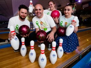 Supporting image for story: Fundraisers bowled over by support for charity challenge
