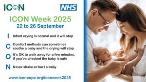 ICON Week raises awareness of infant crying and coping strategies.
