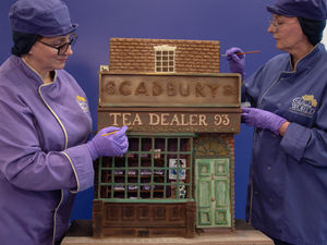 Supporting image for story: Cadbury World unveils chocolate recreation of company's first shop