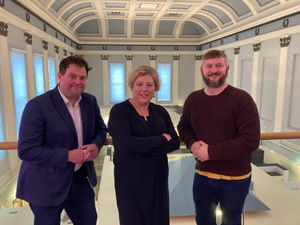 Seb Slater, Sally Themans and Darren Tomkins  