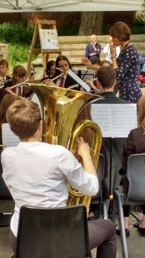 John Port Spencer Academy band.