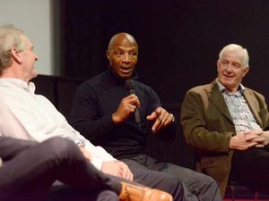 Supporting image for story: West Brom legends unite for 'whites vs blacks' match documentary screening