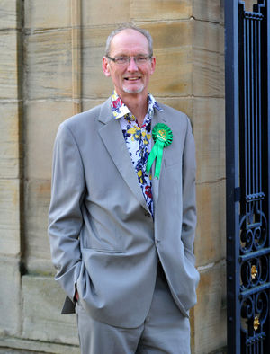 Mr Kerr became the first Green councillor on Shropshire Council in 2016