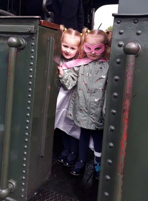 A superhero day of for this pair