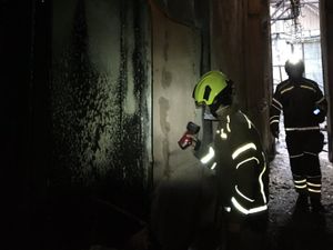 Supporting image for story: Factory roof damaged in fire at industrial estate