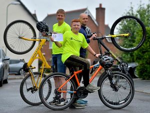 Supporting image for story: Barney's big Barmouth bike ride to help homeless