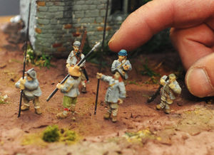 Detail in the replica model