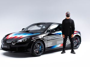 Supporting image for story: Alpine reveals A110 designed by Argentinian artist Felipe Pantone