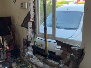 Supporting image for story: Man taken to hospital after van hits house in West Bromwich