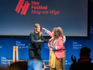 Supporting image for story: Trio of world-leading storytellers - Ruth Jones, Michael Morpurgo and Elif Shafak - awarded Hay Festival Medals