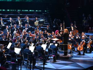 Supporting image for story: Huw Edwards and Katya Adler join BBC Proms 2023 presenting line-up