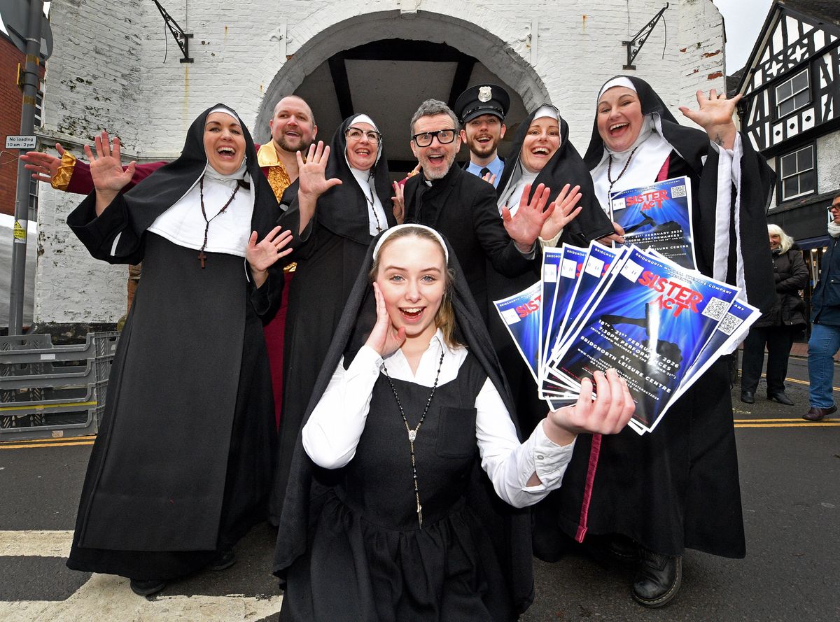 The best show bar Nun! Bridgnorth theatre group gets ready for Sister Act - how to get your tickets