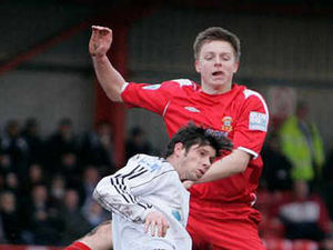 Supporting image for story: Tom Shaw will play it Harriers' way