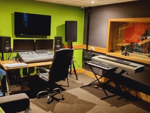 Supporting image for story: Recording studio £20k facelift complete in time for new academic term 