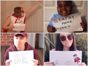 Supporting image for story: 'Stay at home': Frozen hit given twist for school's music message