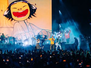 Supporting image for story: Gorillaz kick off run of four London shows with debut album in full